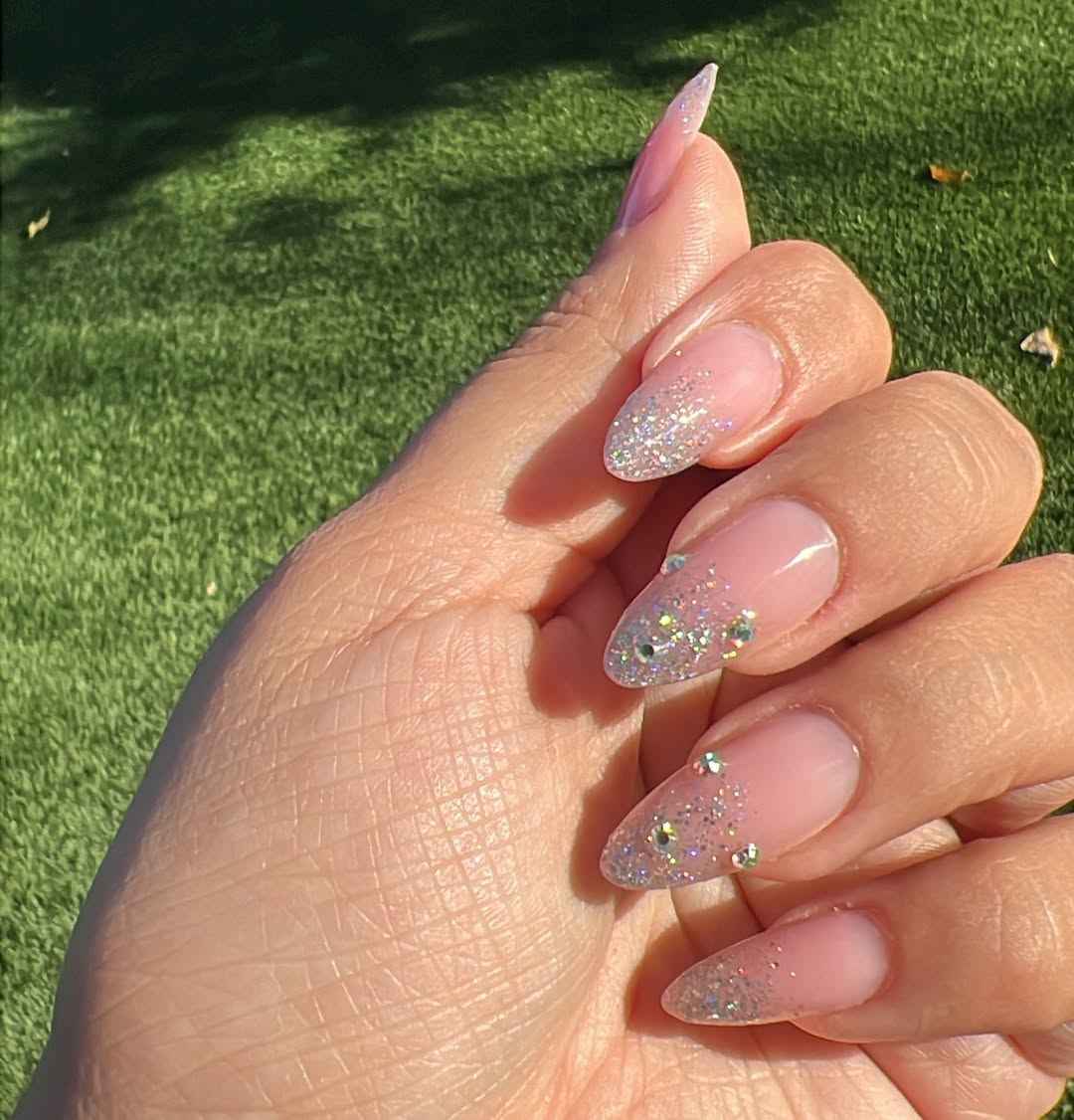 Mardi Gras Nail