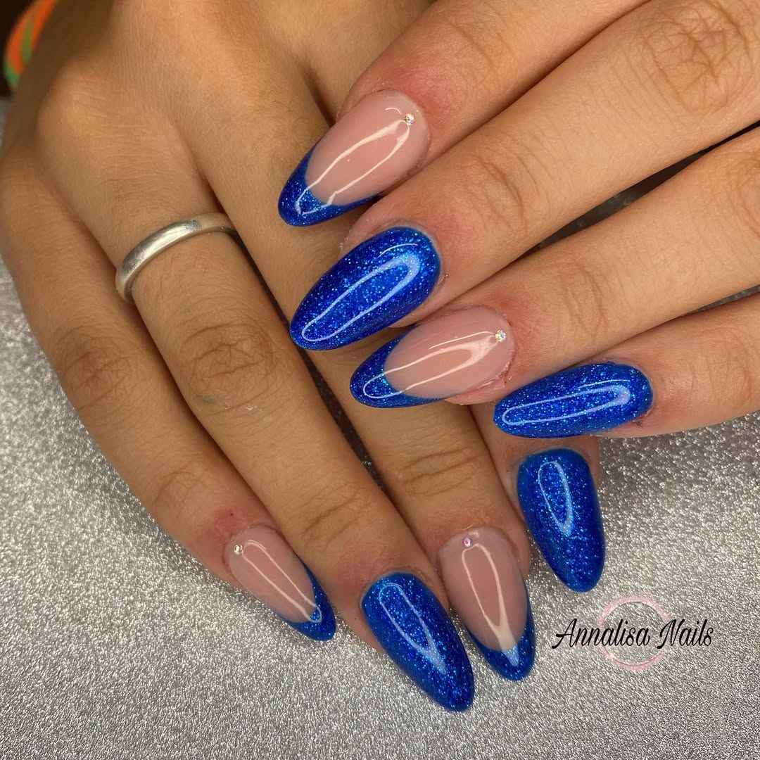 Blue Nails