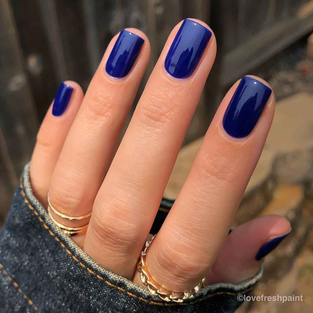 Blue Nails