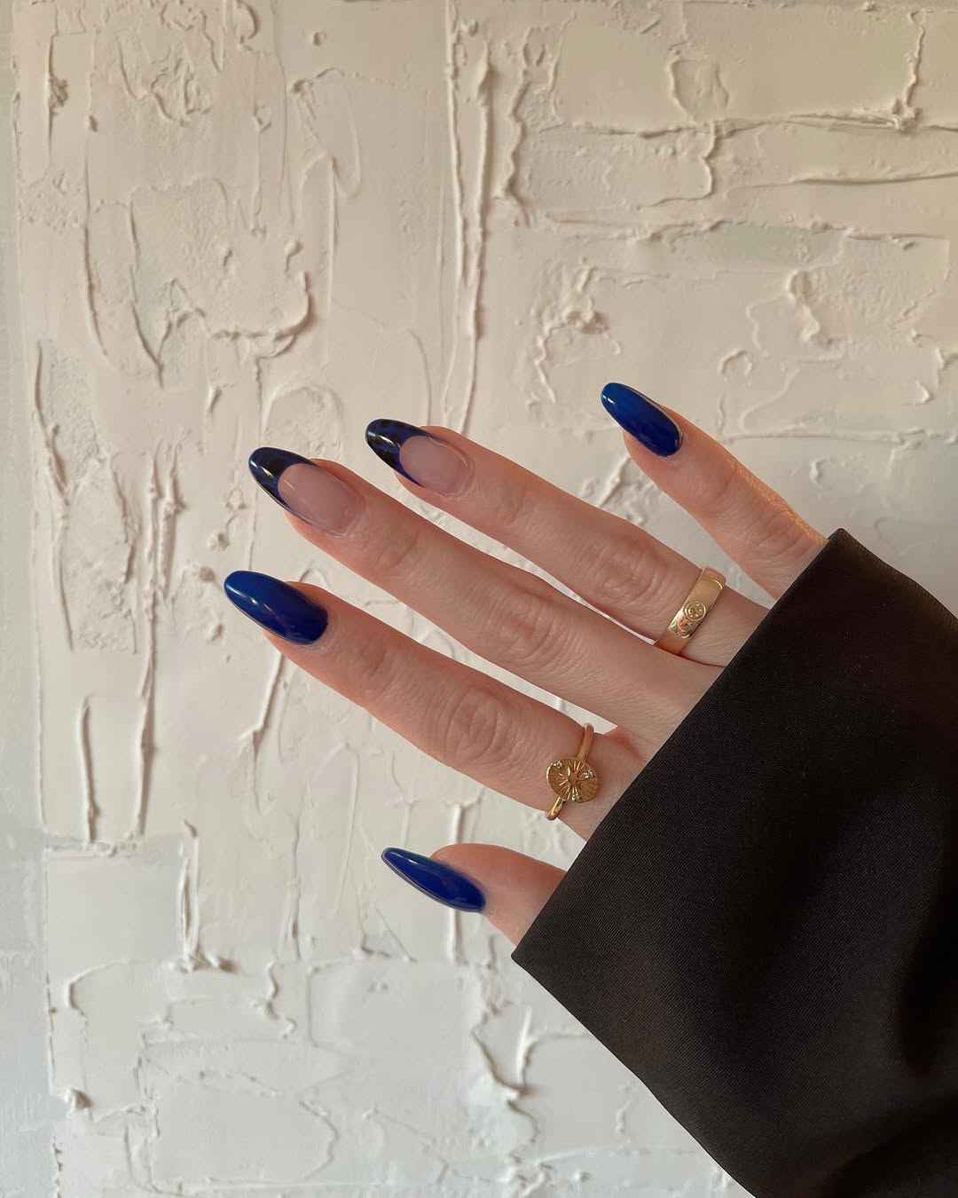Blue Nails