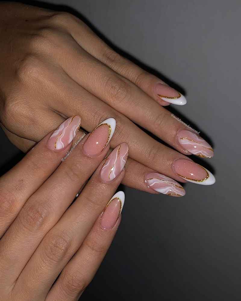 white-french-tip-nail-designs