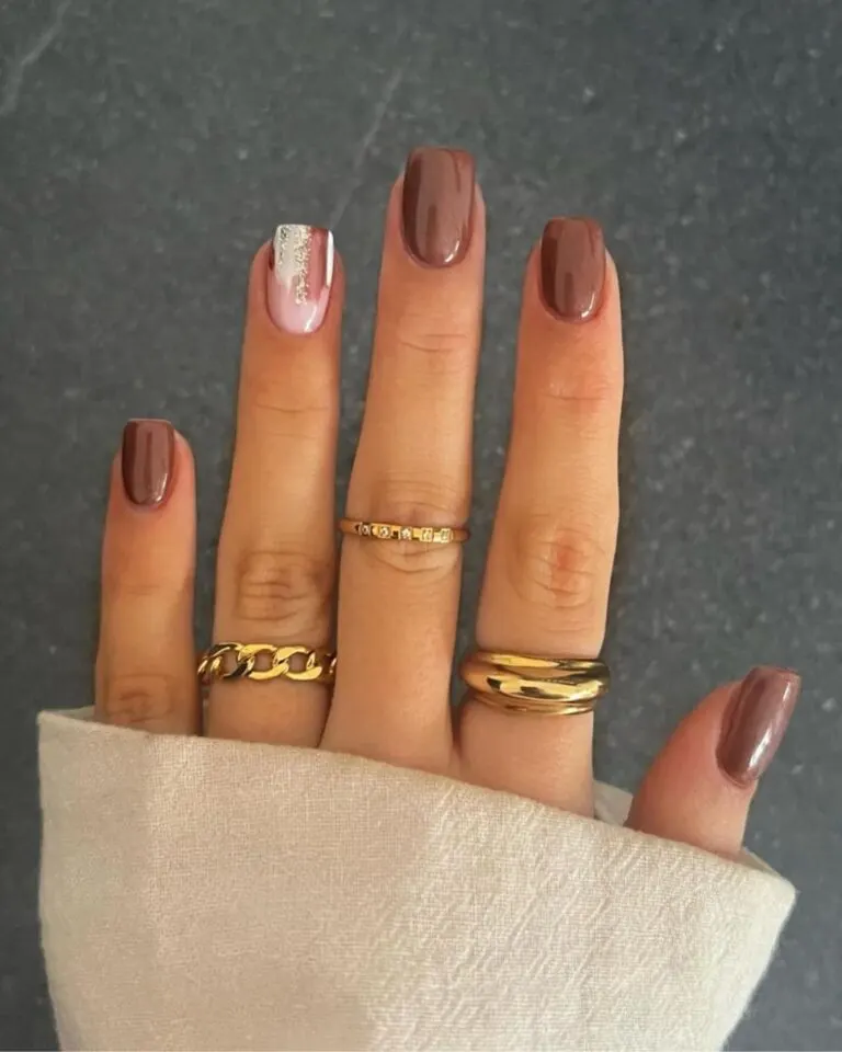 Brown Nails