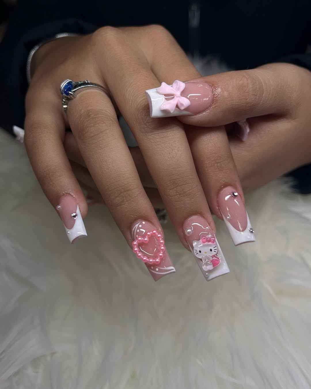 cherry nail inspo